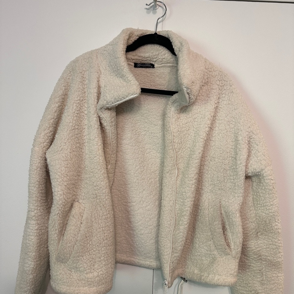 Cozy Cream Sherpa Jacket
